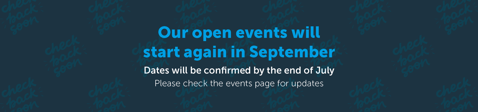 Events page