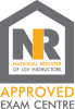 NIR approved exam centre logo