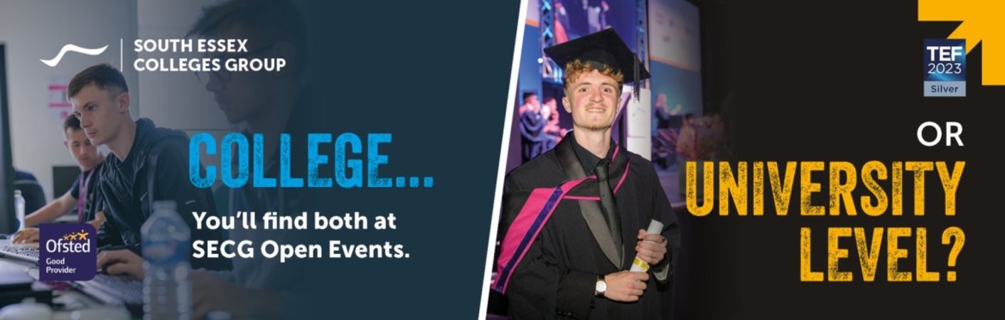 Southend City College  / University Centre South Essex - OPEN EVENT