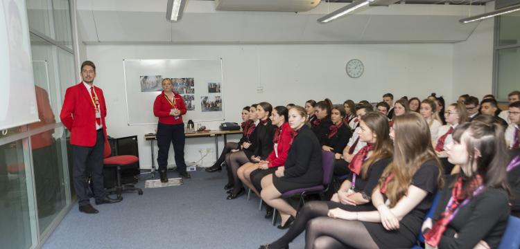 Students take off on careers discovery